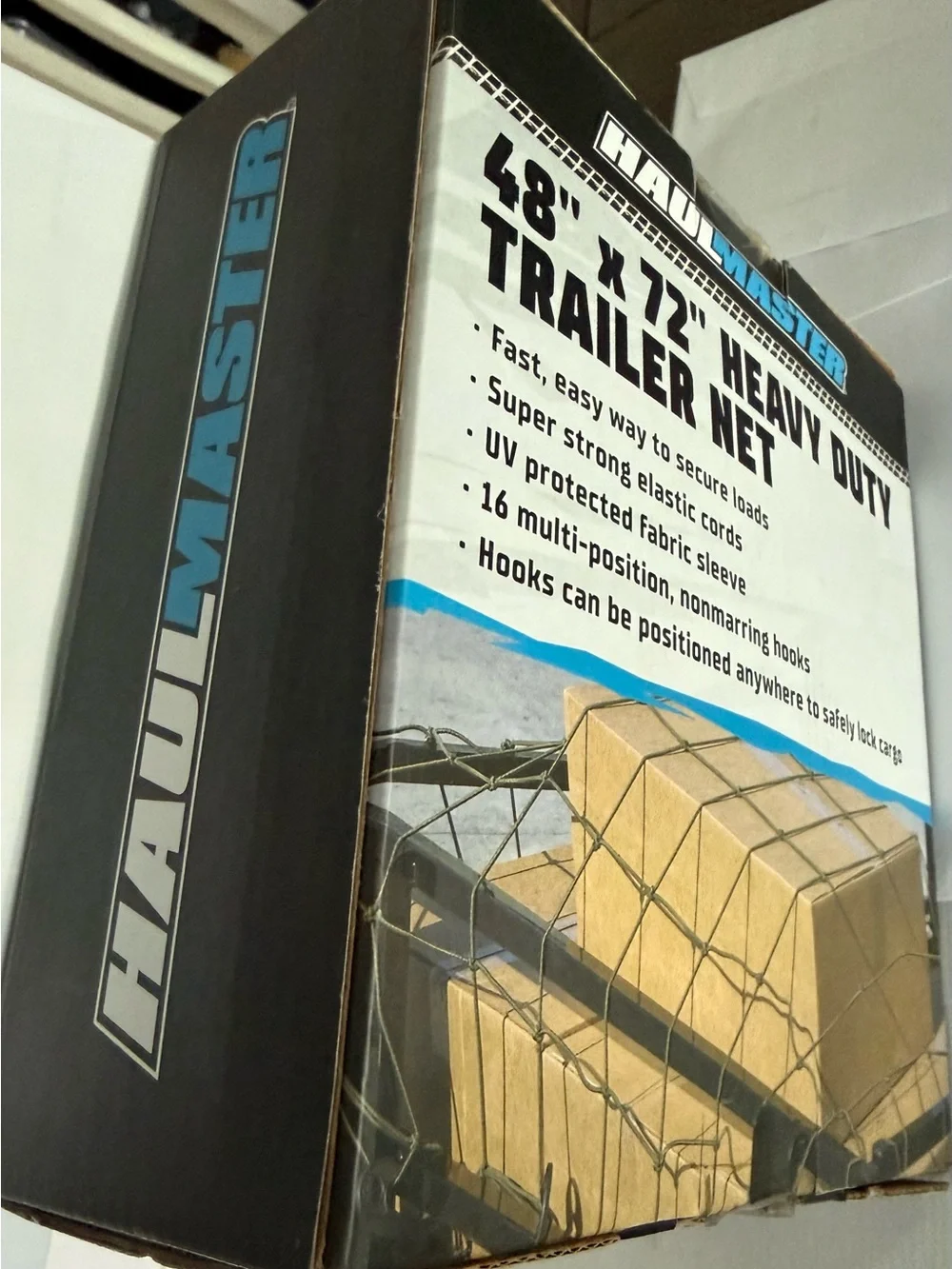 Heavy Duty Trailer Net in Olive Green - 48